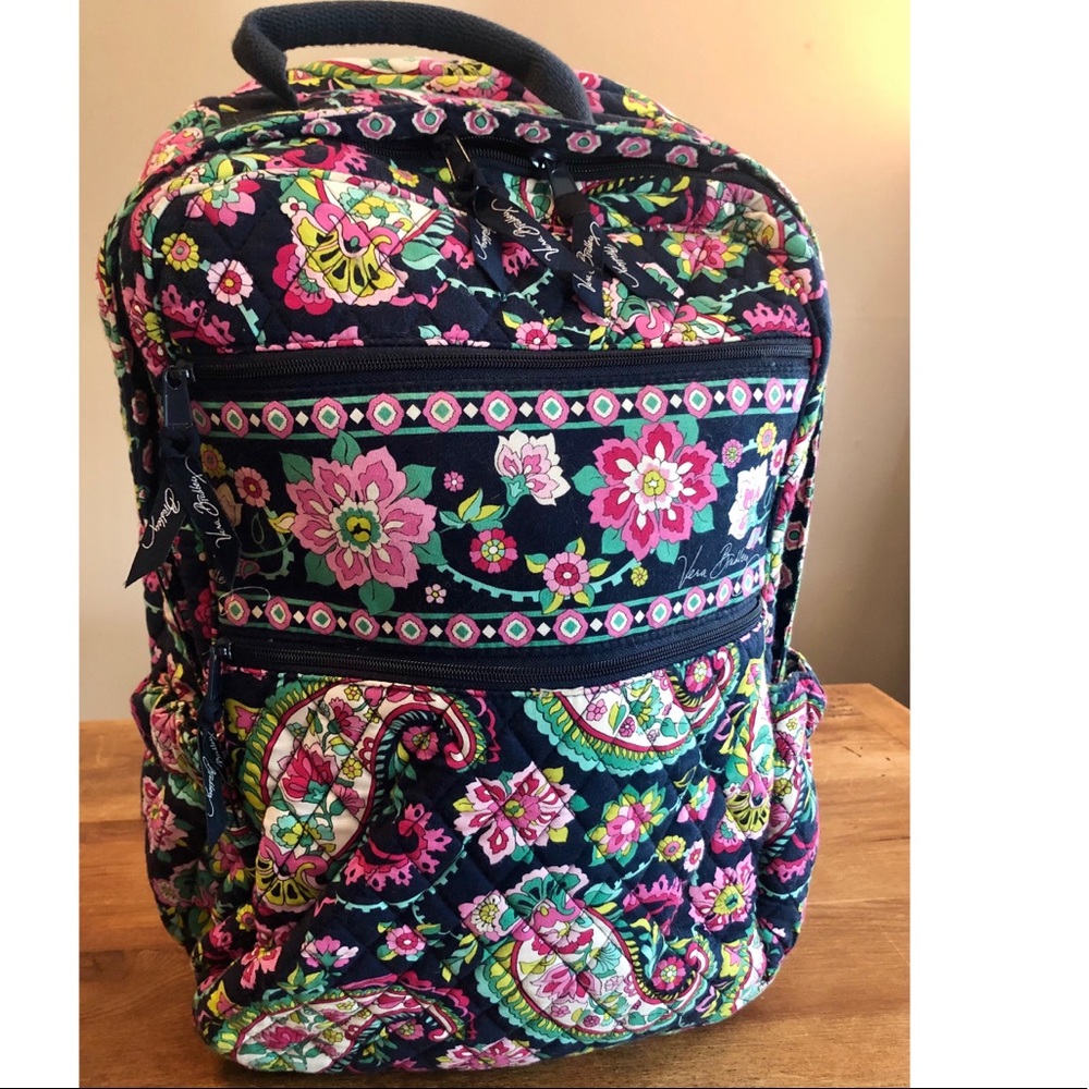 Vera Bradley Tech Backpack - Petal Paisley